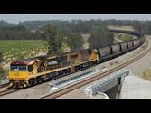 Hunter Valley coal trains - 8 Nov 2013 Part 1: Australian Trains