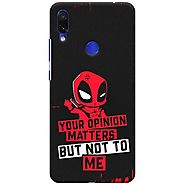 Buy Stylish Redmi Note 7s Back Cover Online From Beyoung