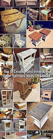 Top 51 Creative and Innovative Pallet Furniture Ideas On Sensod - Sensod - Create. Connect. Brand.
