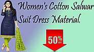 Xclusiveoffer Women's Cotton Salwar Suit Dress Material.