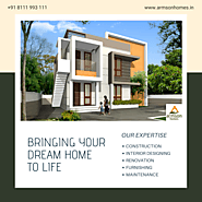 Bring your Dream Home to Life | Armsonhomes | Construction Company