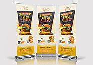 Professional Looking Wide Pull Up Banners