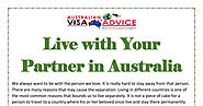 Live with Your Partner in Australia