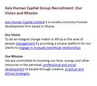 Axis Human Capital Group Recruitment - Community - Google+