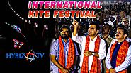 KTR Inaugurated International Kite and Sweet Festival 2020 at Parade Grounds Hyderabad | hybiz.tv