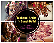 Top Mehndi Artist in South Delhi