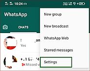 WhatsApp account का mobile number kaise change करें - Apsole