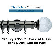 Shop Now! Neo Style Black Nickel Curtain Pole Online