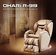 Review ghế massage Nhật Bản OHARi R-919 - Ohari Viet Nam