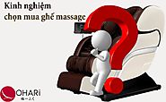 Kinh nghiệm chọn mua ghế massage tốt nhất hiện nay - Ohari Viet Nam