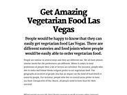 Vegetarian Food Las Vegas-India Palace