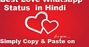 Beautiful WhatsApp Love Status In Hindi