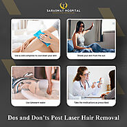 Dos and Don’ts After a Laser Hair Removal Service