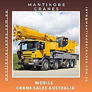 Understanding the need for mobile crane sales Australia - Mantikore Cranes