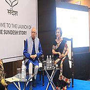 The book launch event on the occasion of 25 Years of Sundesh - Pradip Burman - Pradip Burman