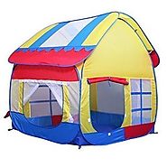 Truedays Kids Outdoor Indoor Fun Play Big Tent Playhouse, 55.1x47.2-Inch