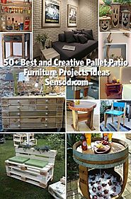 50+ Best and Creative Pallet Patio Furniture Projects ideas - Sensod - Create. Connect. Brand.