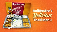 Different Varieties of Thali on Train | RailRestro