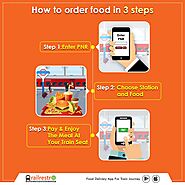 How to order food on train in just 3 steps