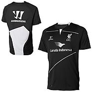 Liverpool FC Warrior Youth Training 2014-15 Jersey - Black