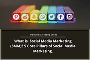 Inbound Marketing Series: What Is Social Media Marketing (SMM)? 5 Core Pillars Of Social Media Marketing.