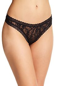DKNY Intimates Women's Signature Lace Thong Underwear Thongs 576000 – My Discontinued Bra