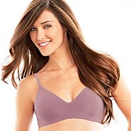Barely There Women CustomFlex Fit Lightly Lined WireFree Bra-4085X-Large / Lavander Love