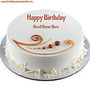 Birthday Cake With Name Editor