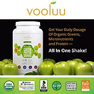 Vooluu Green Protein Shake | health and fitness | Protein shakes, Protein, Vegan shakes