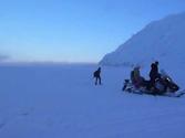 Snowmachining Between the Diomede Islands