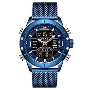 NAVIFORCE Stainless Steel Mens Military Watch