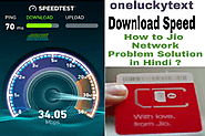 Reliance Jio Network Problem Solution in Hindi