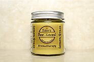 Yours Bee Loved - Aromatherepy | Lemon Grass Essential Oil Candle | 100% Natural Candle