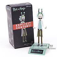 Rick and Morty Characters Middle Finger Doll Vinyl Action Figure