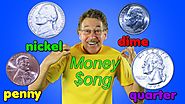 The Money Song | Penny, Nickel, Dime, Quarter | Jack Hartmann