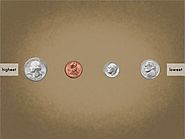 Ordering Coins by Value Game | Game | Education.com