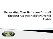 Give the best look for your bathroom.