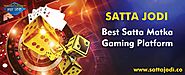 Satta Jodi: Best Satta Matka Gaming Platform - satta-jodi.over-blog.com
