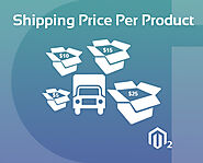 MAGENTO 2 SHIPPING PRICE PER PRODUCT