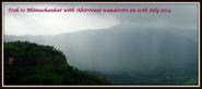 ABW's trek to Bhimashankar via shidi ghat on 20th July 2014