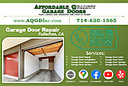 Garage Door Repair Fullerton, CA