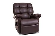 Golden Cloud Medium/Large Lift Chair - Coffee Bean