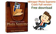 IDimager Photo Supreme v5.1.2.2480 With Crack [Newest] | Cracka2zsoft