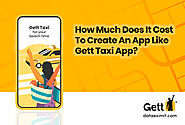 how much does it cost to create an app like gett Taxi app?