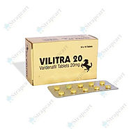Vilitra 20mg : Reviews, Price, Dosage | Strapcart