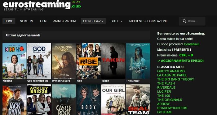 Serie Streaming Liste Site EuroStreaming :: Serie TV e Film in Streaming | A Listly List