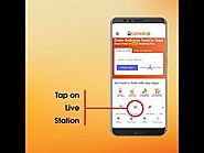 How to Check Live Station Feature from Railrestro App