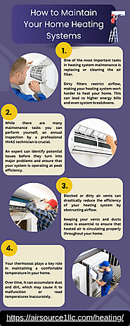 How to Maintain Your Home Heating Systems