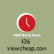 Buy Cheap YouTube view | $0.8 per 1000 - Viewcheap