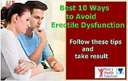 Best 10 Ways to Avoid Erectile Dysfunction - laurawillsion’s blog